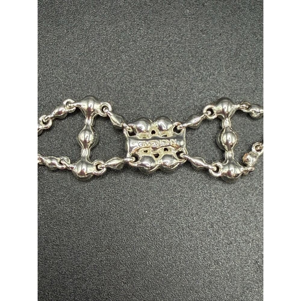 Givenchy flex Tennis Bracelet Crystal rhinestone #E444 - Picture 11 of 13
